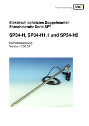 M&C SP34-H2 Betriebsanleitung