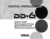 Yamaha DD-6 Bedienungsanleitung