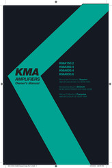 Kicker KMA360.4 Benutzerhandbuch