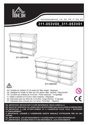 HOMCOM 311-053V01 Bedienungsanleitung