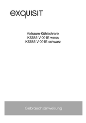 exquisit KS585-V-090E inoxlook Gebrauchsanweisung