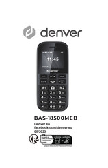 Denver BAS-18500MEB Bedienungsanleitung