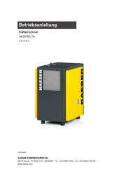 KAESER KOMPRESSOREN SECOTEC TA 8 Betriebsanleitung