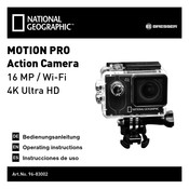Bresser NATIONAL GEOGRAPHIC MOTION PRO Bedienungsanleitung