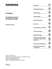 Siemens 7ML5730 Betriebsanleitung