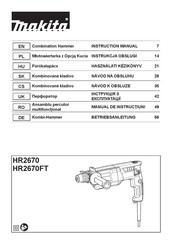 Makita HR2670 Betriebsanleitung