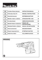 Makita HR005GZ Betriebsanleitung