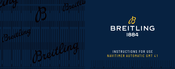 Breitling NAVITIMER AUTOMATIC GMT 41 Bedienungsanleitung