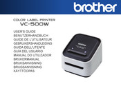 Brother VC-500W Benutzerhandbuch