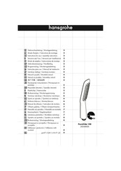 HANSGROHE PuraVida 120 28568-Serie Gebrauchsanleitung, Montageanleitung