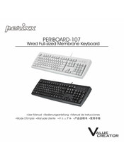 Perixx PERIBOARD-107 Bedienungsanleitung