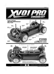Tamiya XV-01 PRO Chassis Kit Bedienungsanleitung