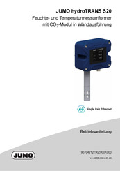 Jumo hydroTRANS S20 Betriebsanleitung