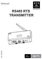 SOMFY RS485 RTS Gebrauchsanleitung