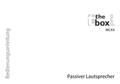 thomann The box pro MCX4 Bedienungsanleitung