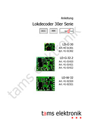 Tams Elektronik 41-02321 Anleitung