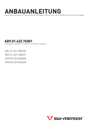 SW-Motech ADV.01.622.76001 Anbauanleitung
