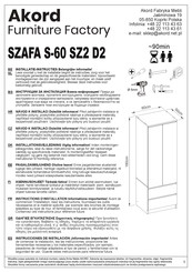 Akord S-60 SZ2 D2 Montageanleitung