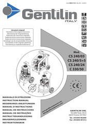 GENTILIN CS 240/24 Bedienungsanleitungen