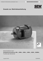 Sew-Eurodrive DR Serie Zusatz Zur Betriebsanleitung