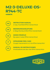 Refco M2-3-DELUXE-DSR744-TC Bedienungsanleitung