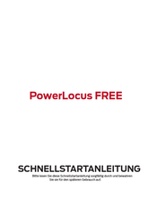Powerlocus FREE Schnellstartanleitung