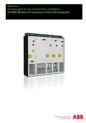 ABB ACS880 Anweisungen Für Die Installation