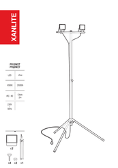 Xanlite PR10W2T Benutzerhandbuch