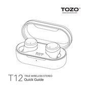 TOZO T12 Kurzanleitung