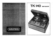 Grundig TK 140 Deluxe Bedienungsanleitung