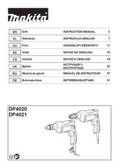 Makita DP4021 Betriebsanleitung