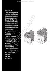 Lexmark 544n X Color Laser Installationshandbuch