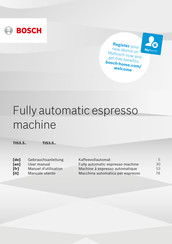 Bosch TIS3 5 Serie Gebrauchsanleitung