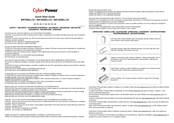 CyberPower BR1200ELCD Schnellstartanleitung