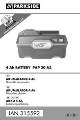 Parkside 315592 Bedienungsanleitung