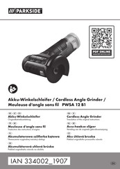Parkside PWSA 12 B1 Originalbetriebsanleitung