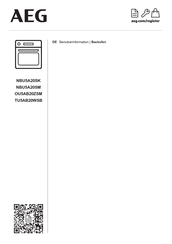 AEG NBU5A20SM Benutzerinformation