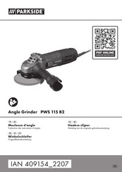 Parkside PWS 115 B2 Originalbetriebsanleitung