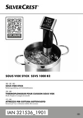 Silvercrest SSVS 1000 B2 Bedienungsanleitung Und Sicherheitshinweise