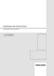 STIEBEL ELTRON 230016 Bedienung Und Installation
