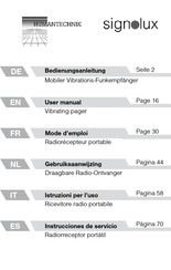 HumanTechnik signolux Bedienungsanleitung