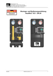 PAW HeatBloC K31 DN 20 Montage- Und Bedienungsanleitung