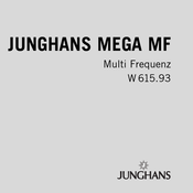 Junghans W 615.93 Bedienungsanleitung