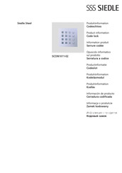 SSS Siedle SCOM 611-02 Produktinformation