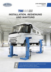 Twin Busch TW550-4 Installation, Bedienung Und Wartung
