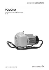 Grundfos POMONA PO23 Montage- Und Betriebsanleitung