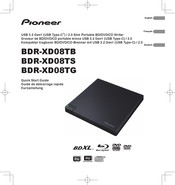 Pioneer BDR-XD08TS Kurzanleitung