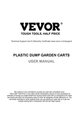 Vevor TC4273 Benutzerhandbuch