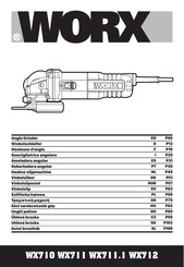 Worx WX711 Originalbetriebsanleitung