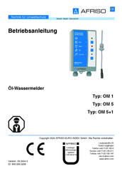AFRISO OM 5+1 Betriebsanleitung